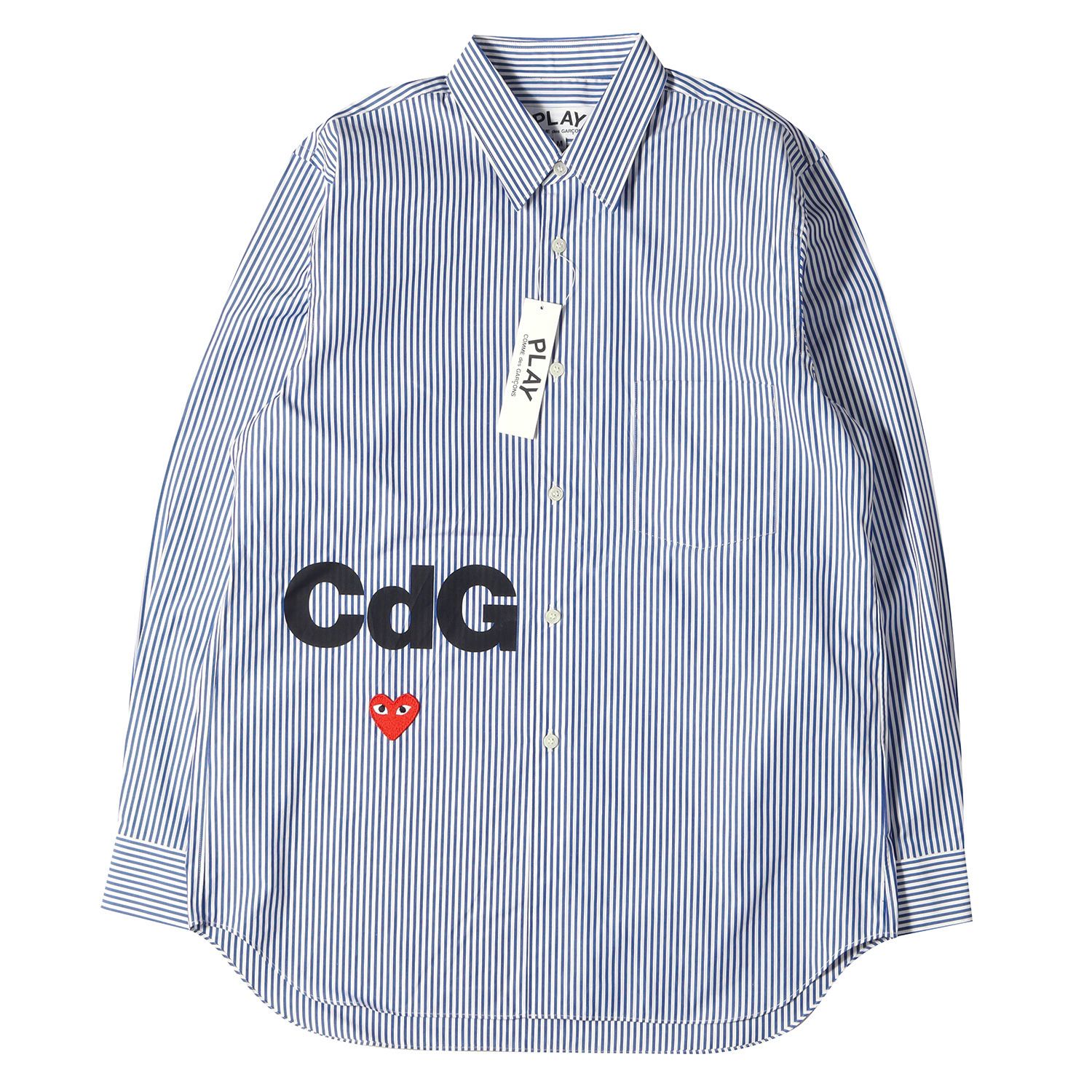 新品 COMME des GARCONS コムデギャルソン プレイハート ワッペン CdG
