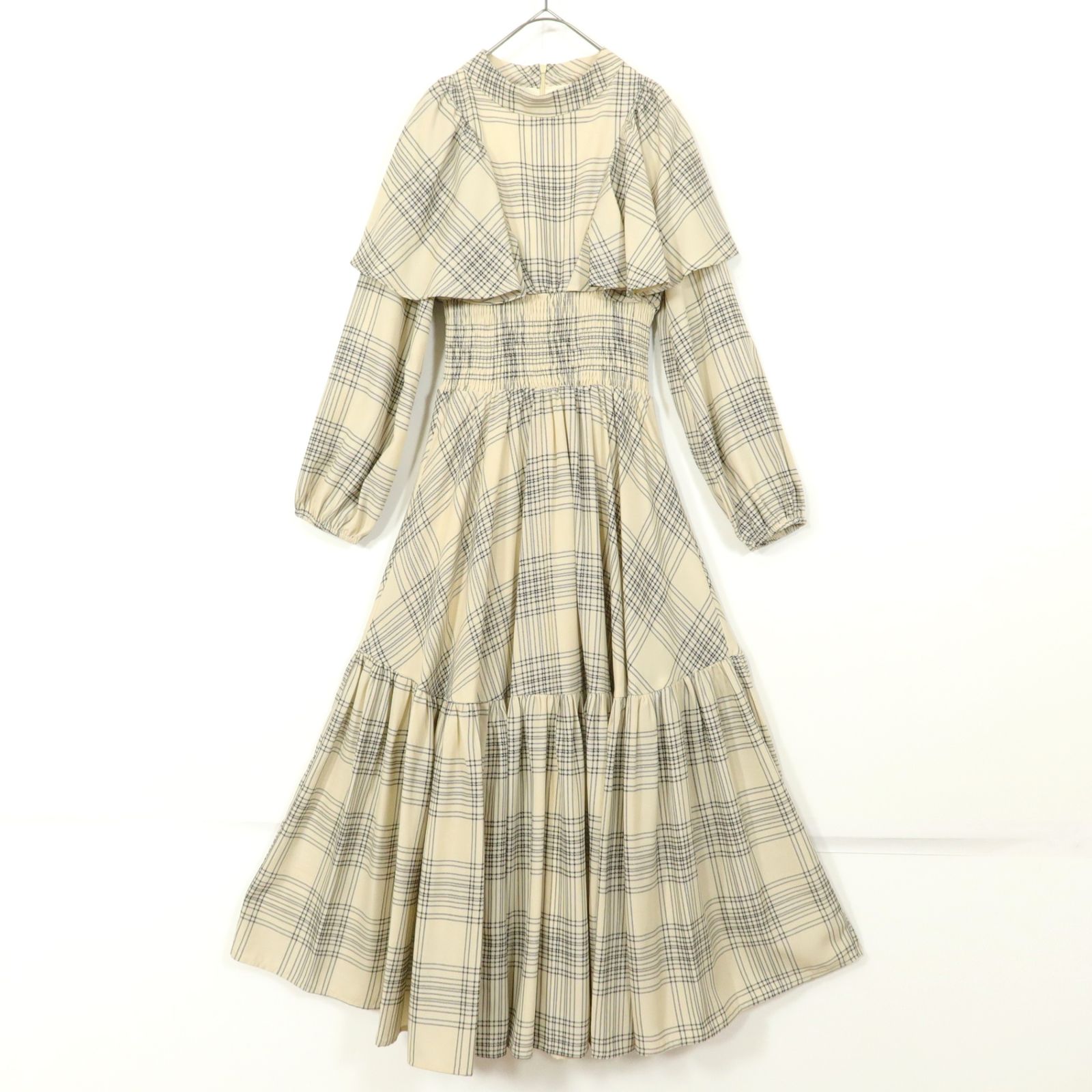 美品】ウィルセレクション☆チェック柄ワンピース サイズM