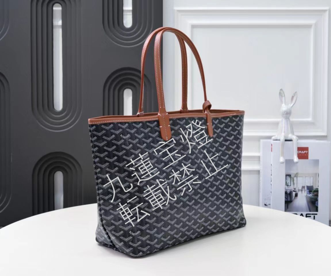 GOYARD【ゴヤール】サン・ルイPM トートバッグ コーティングキャンバス 黒（シルバー金具）トートバッグ レディースバッグ レディースバッグ ハイブランド