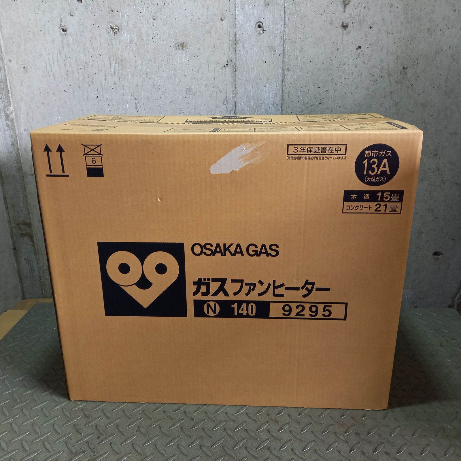 大阪ガス ガスファンヒーター 140-9295