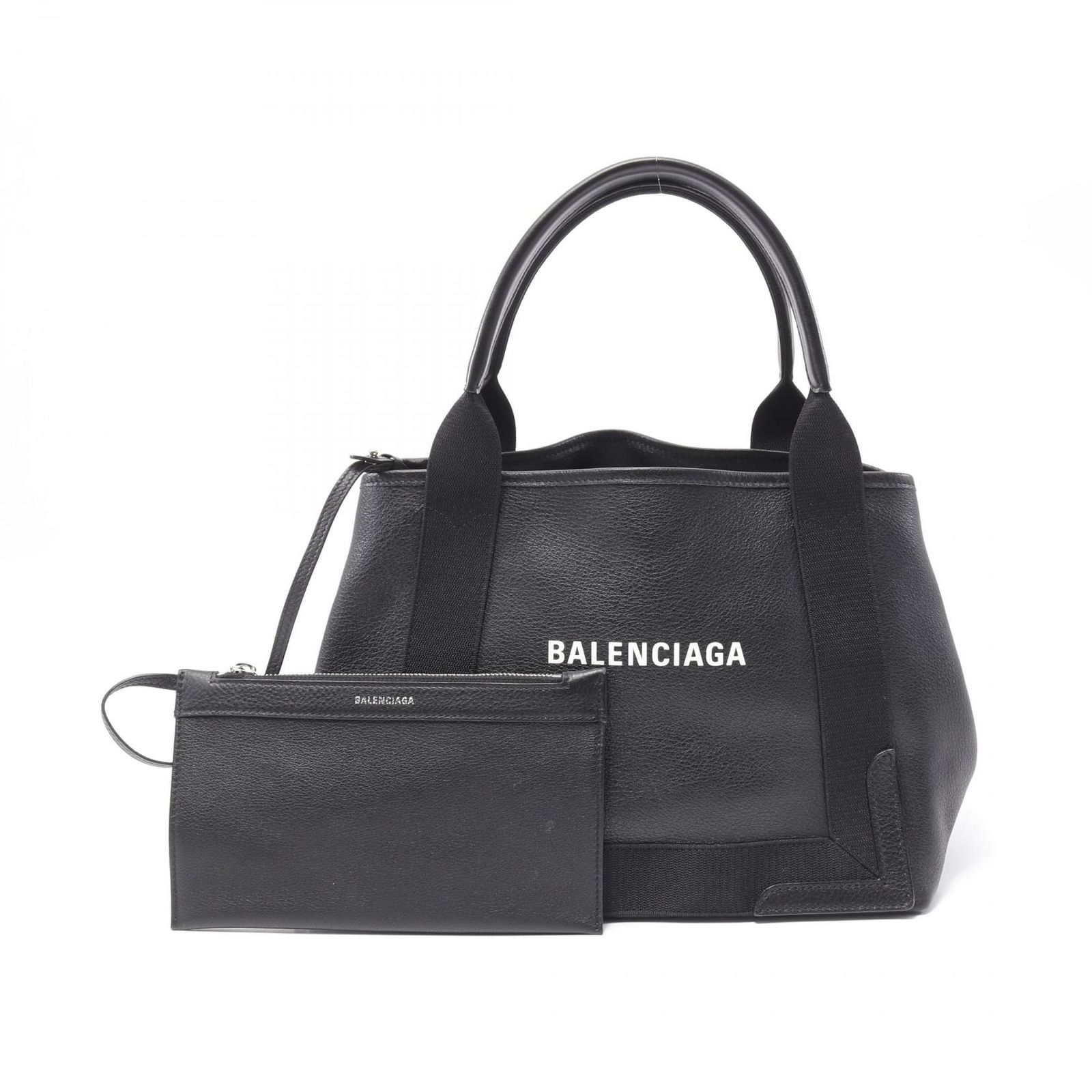 バレンシアガ NAVY CABAS S ネイビーカバ ブランドオフ BALENCIAGA