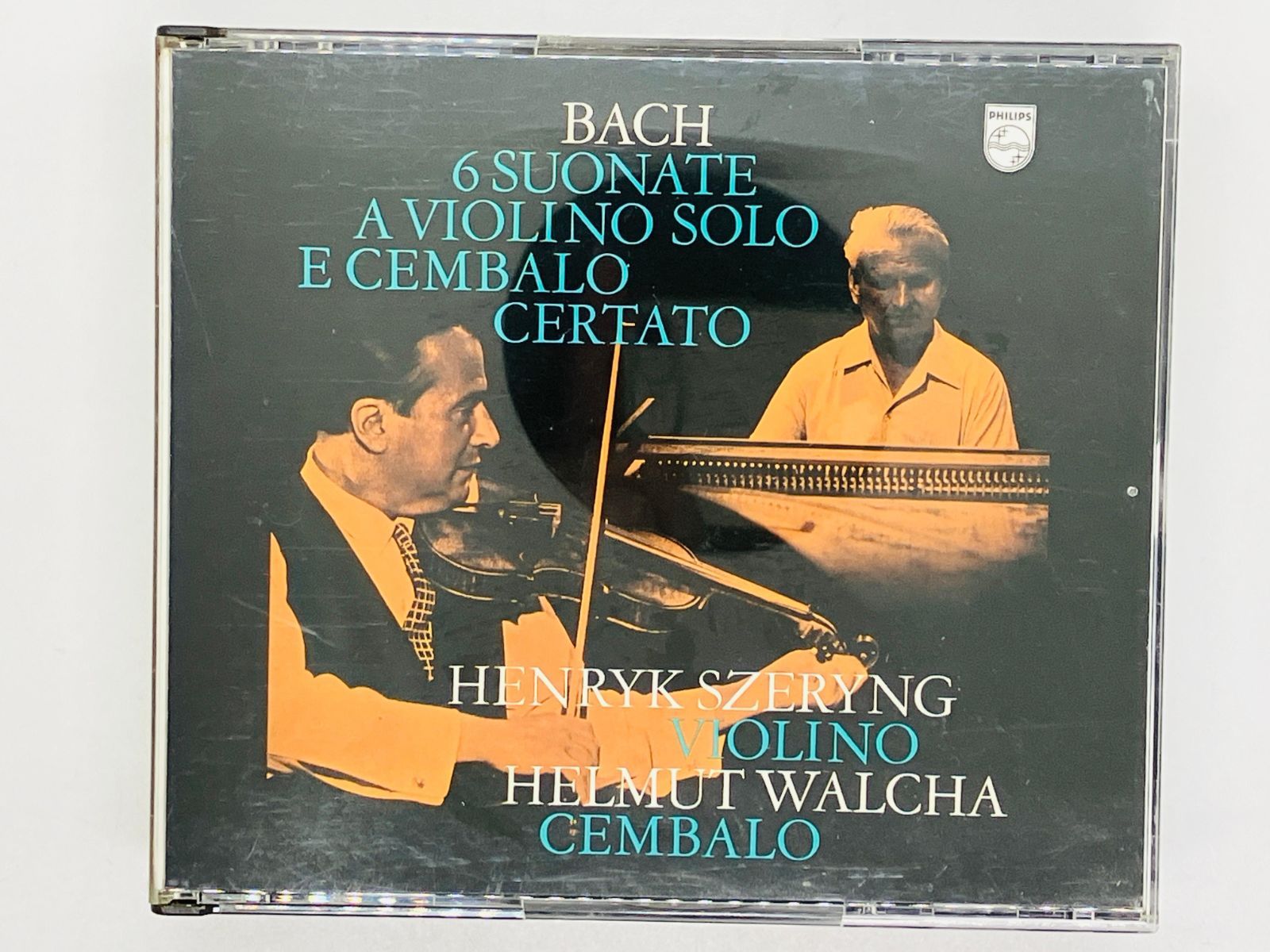 PHILIPS 24bit J.S. Bach ヴァイオリン協奏曲 CD PHILIPS 24bit