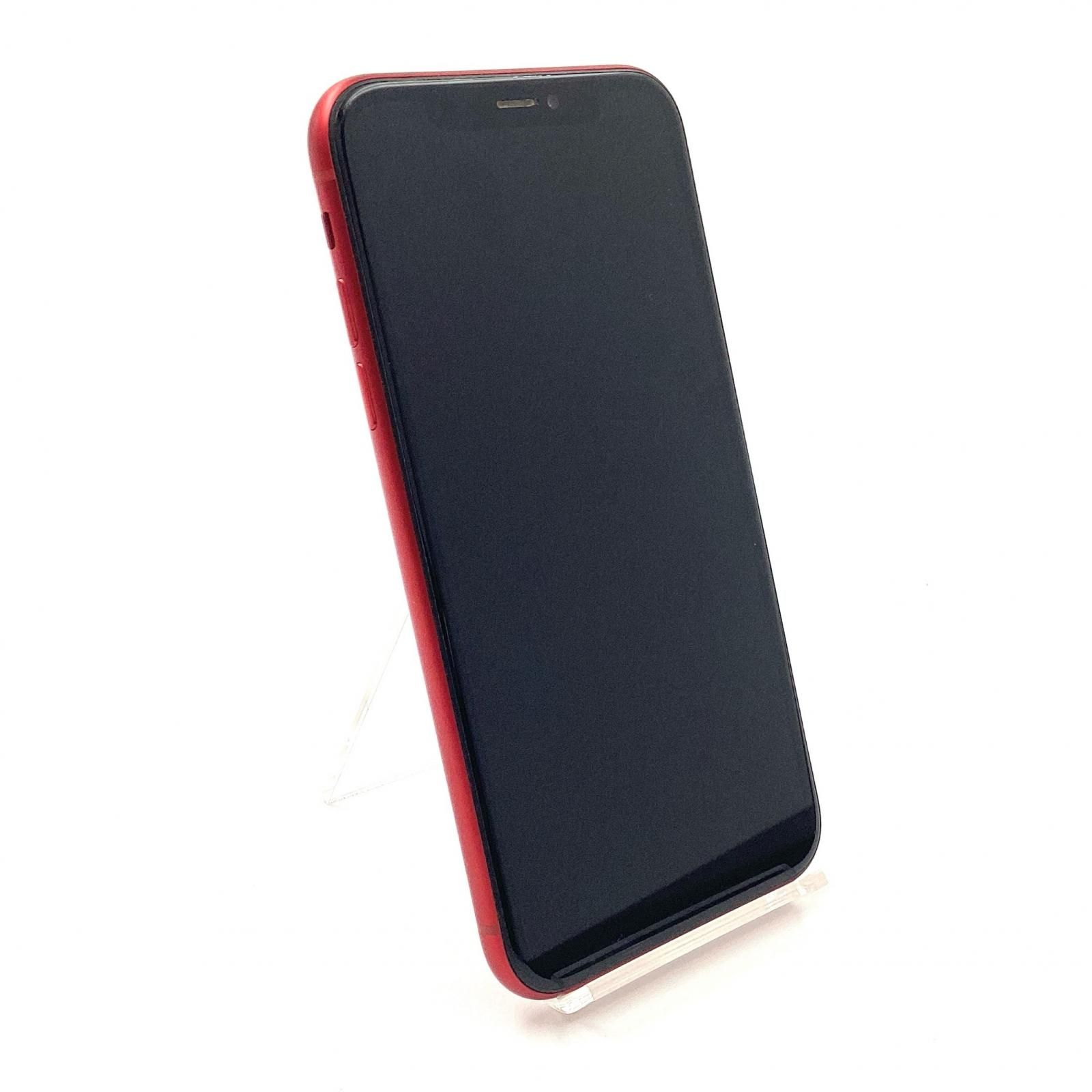 iPhone XR 64GB PRODUCT RED Softbank 白ロム 動作 済 81 全額返金保証 最速発送