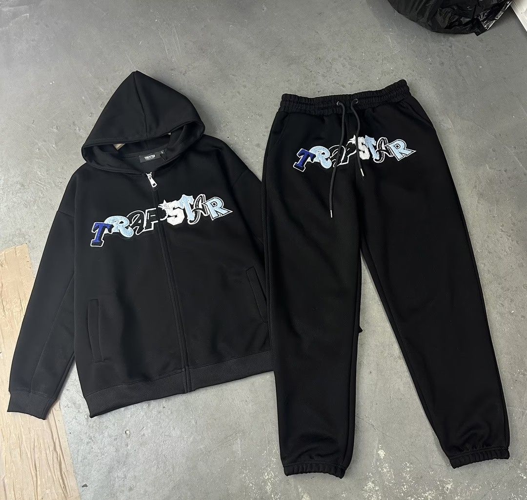 TRAPSTAR ジャージ上下セット 黒