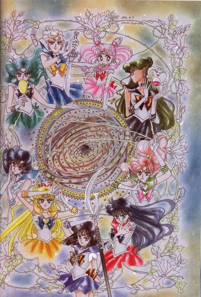 美少女戦士セーラームーン　原画　直筆　6枚 美少女戦士セーラームーン 原画 直筆 6枚 美少女戦士セーラームーン