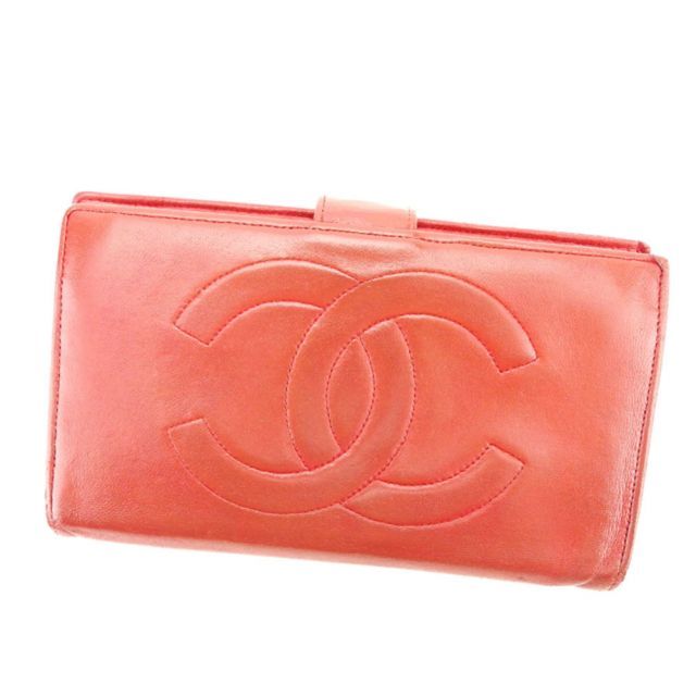 【CHANEL】シャネル 長財布 2つ折り ココマーク レッド 楽天市場】シャネル CHANEL キャビアスキン 二つ折り 長財布