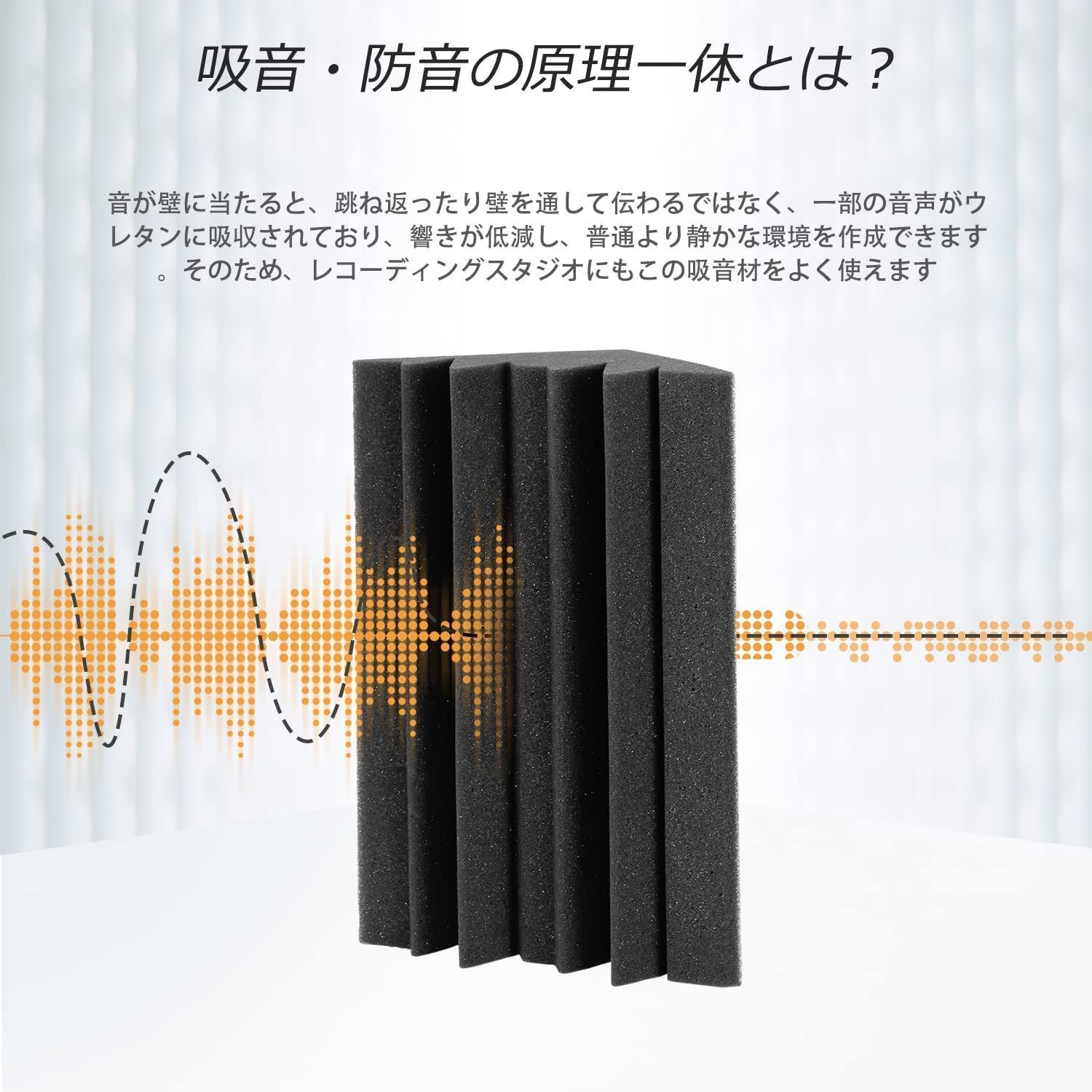 最新作 オーディオ 騒音 吸音材 スポンジ 音 スピーカー 30×30×2
