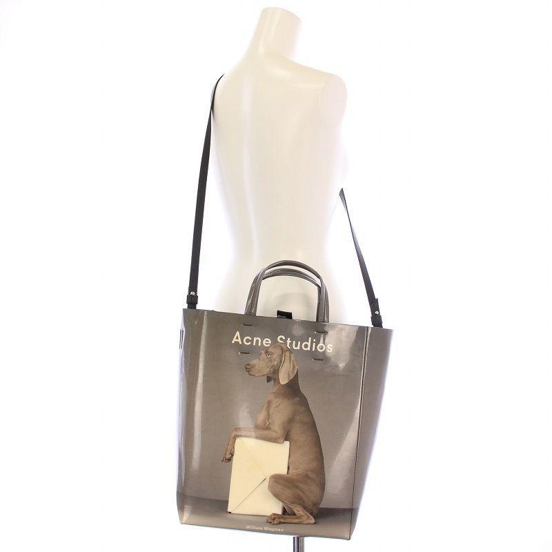 Acne Studios トートバッグ 犬のプリント Acne Studios（アクネストゥディオズ）の「Acne Studios - X