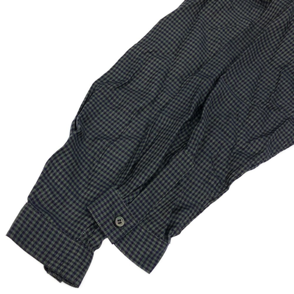 MATSUFUJI (マツフジ) CUPRA CHECK UTILITY SHIRT M231-0302 キュプラ