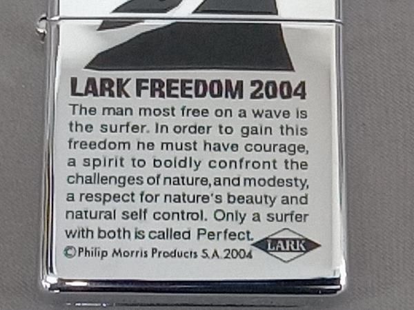 年末のプロモーション大特価! 未着火品】 Zippo メルカリ - 2004 FREEDOM LARK たばこメーカー