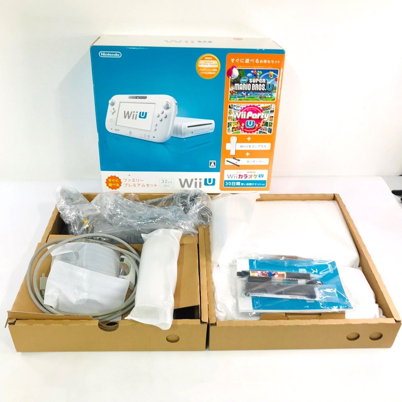 任天堂 Wii U ファミリー プレミアム セット 32GB 本体 GamePad