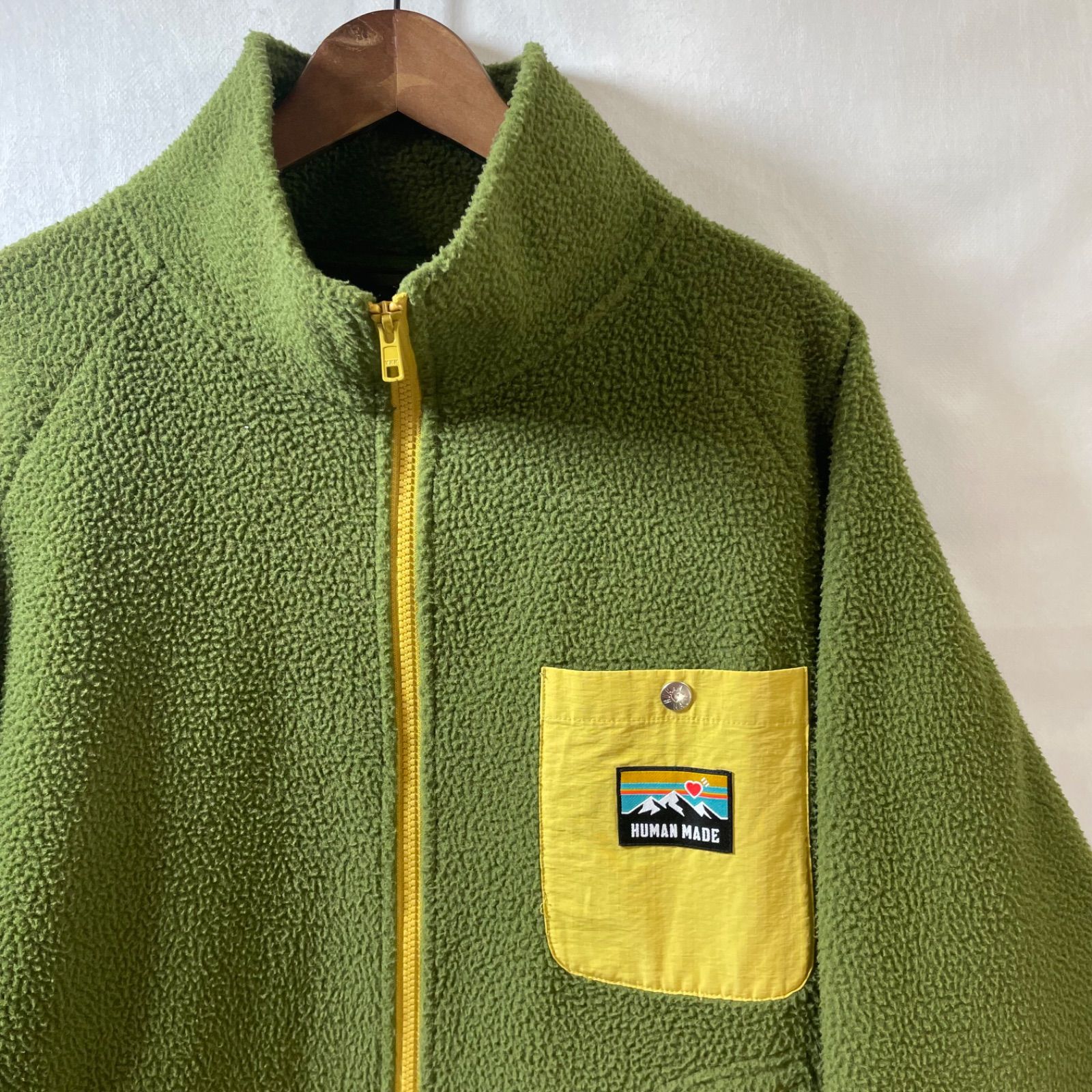 68】HUMAN MADE Boa Fleece Jacket ヒューマンメイド ボアフリース 
