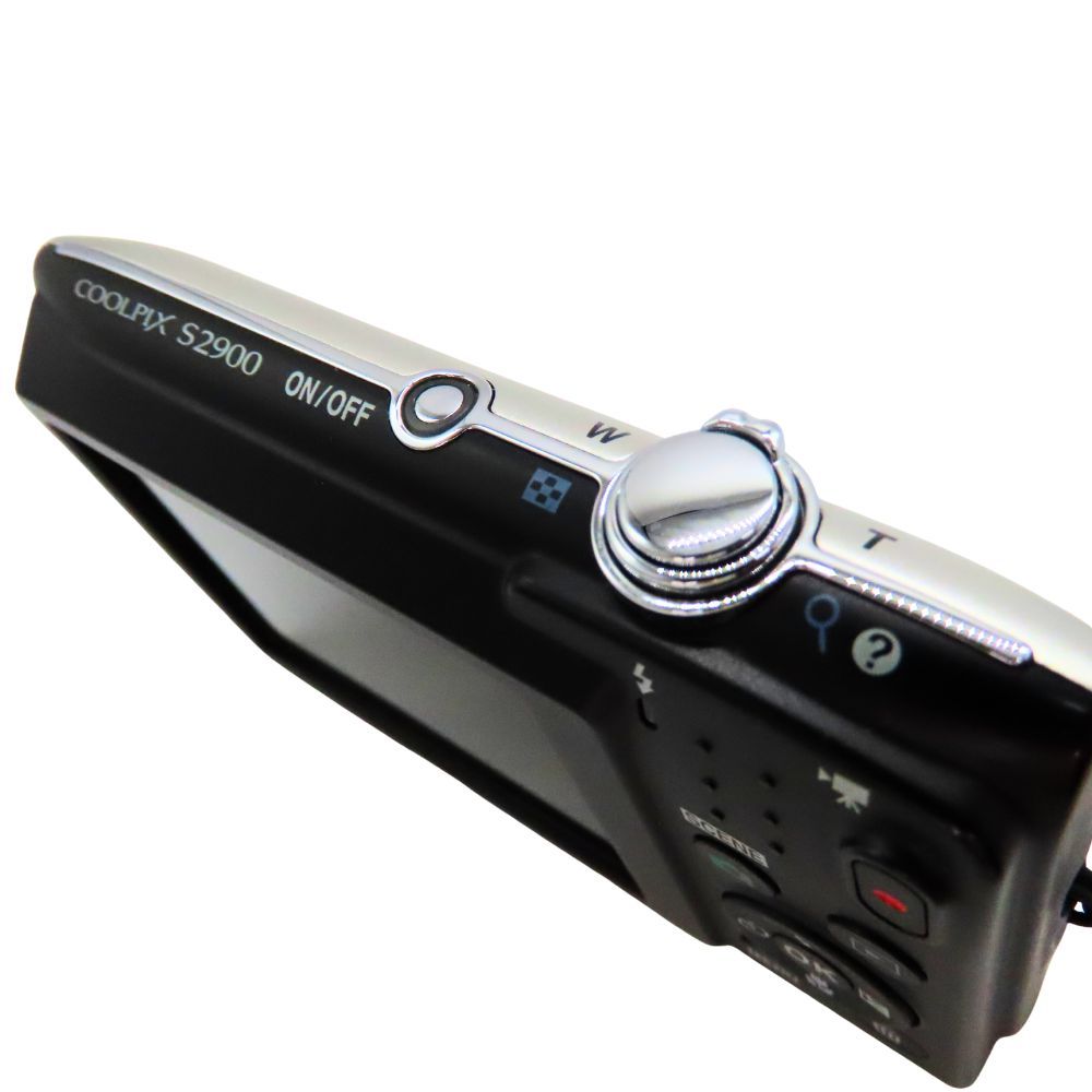 中古】 Nikon ニコン COOLPIX S2900 シルバー デジカメ