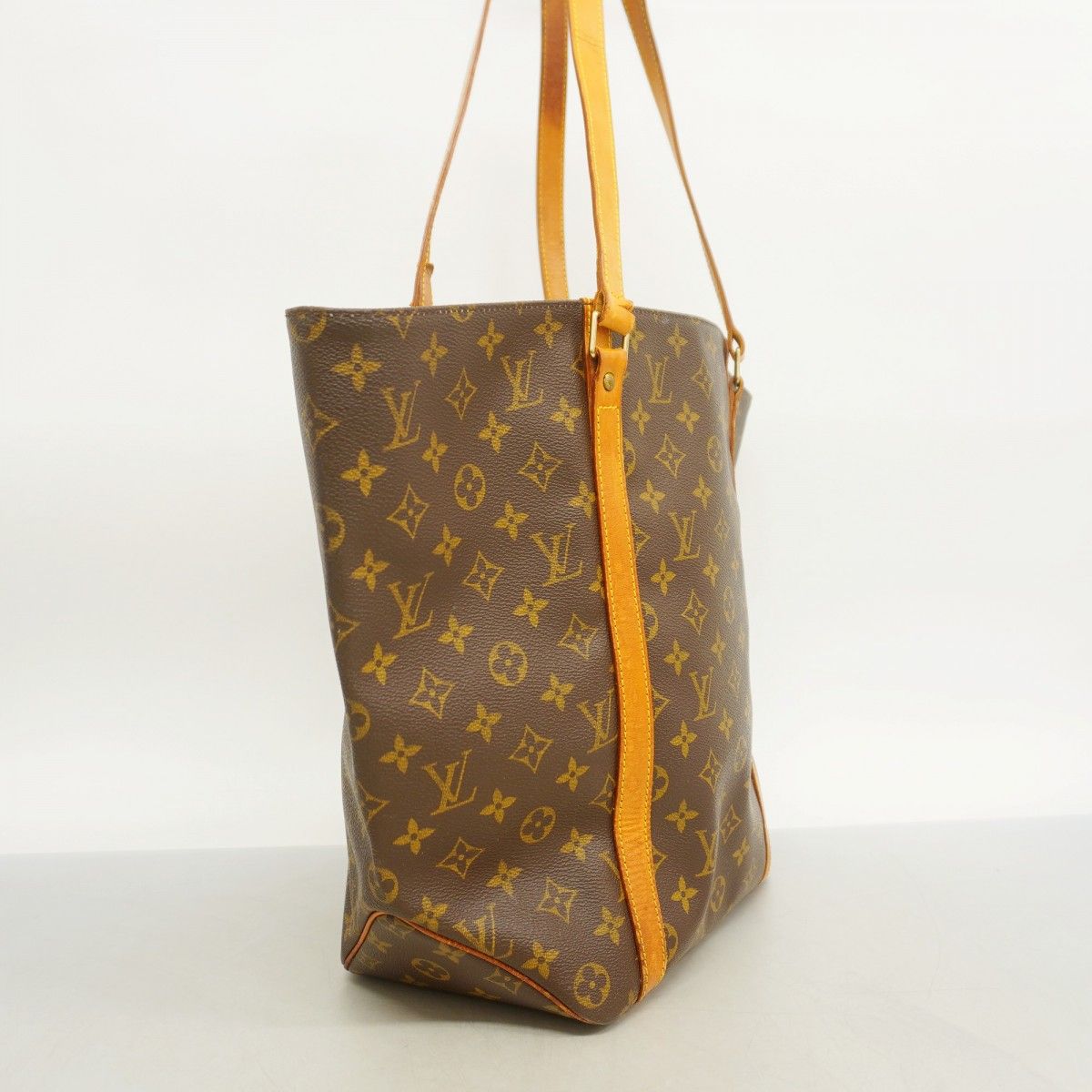 5ib2135-h ルイヴィトン トートバッグ モノグラム サックショッピング M51109 ブラウン レディース