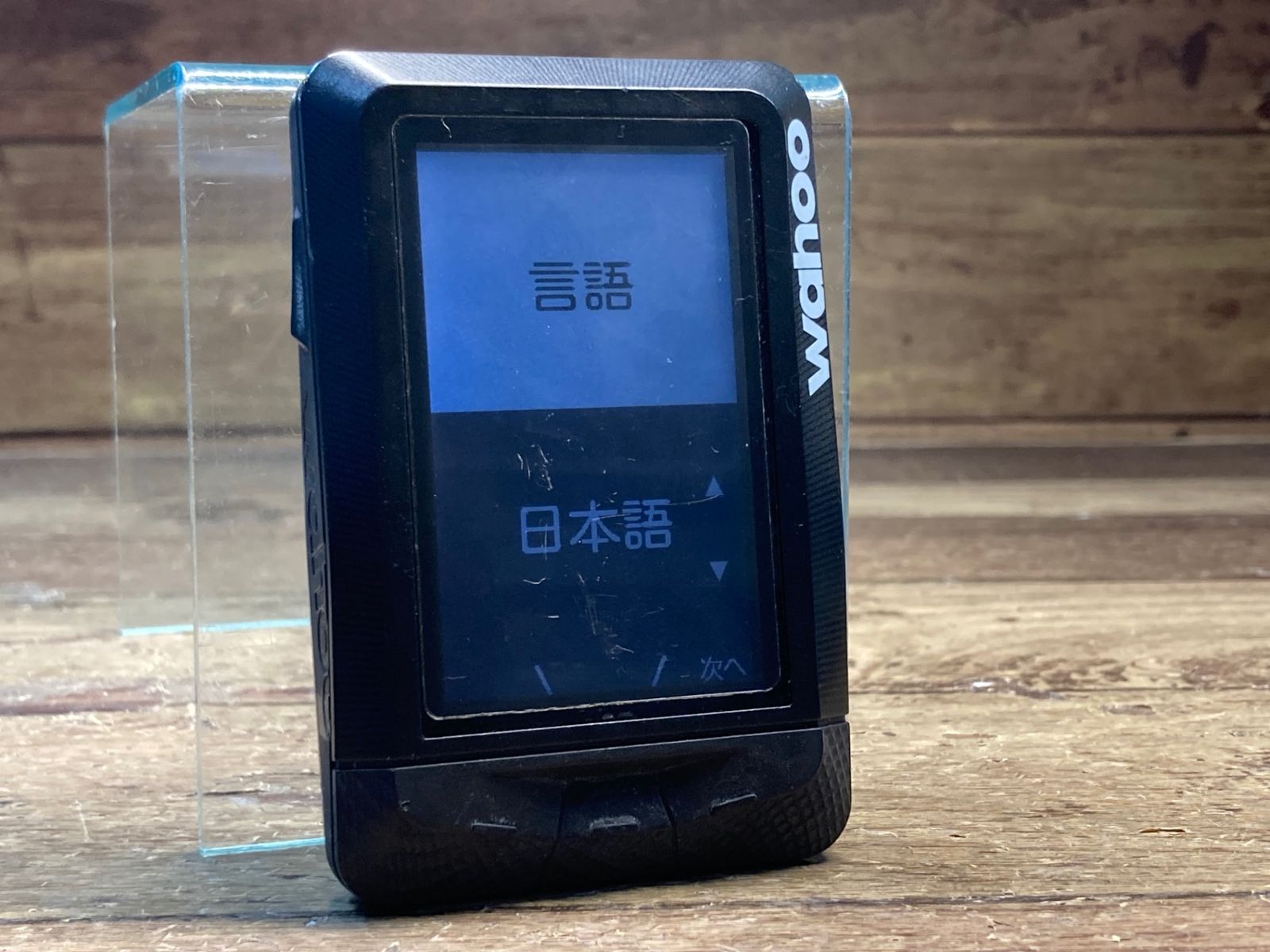 HS806 ワフー wahoo ELEMNT WFCC1 GPS サイクルコンピューター 動作 