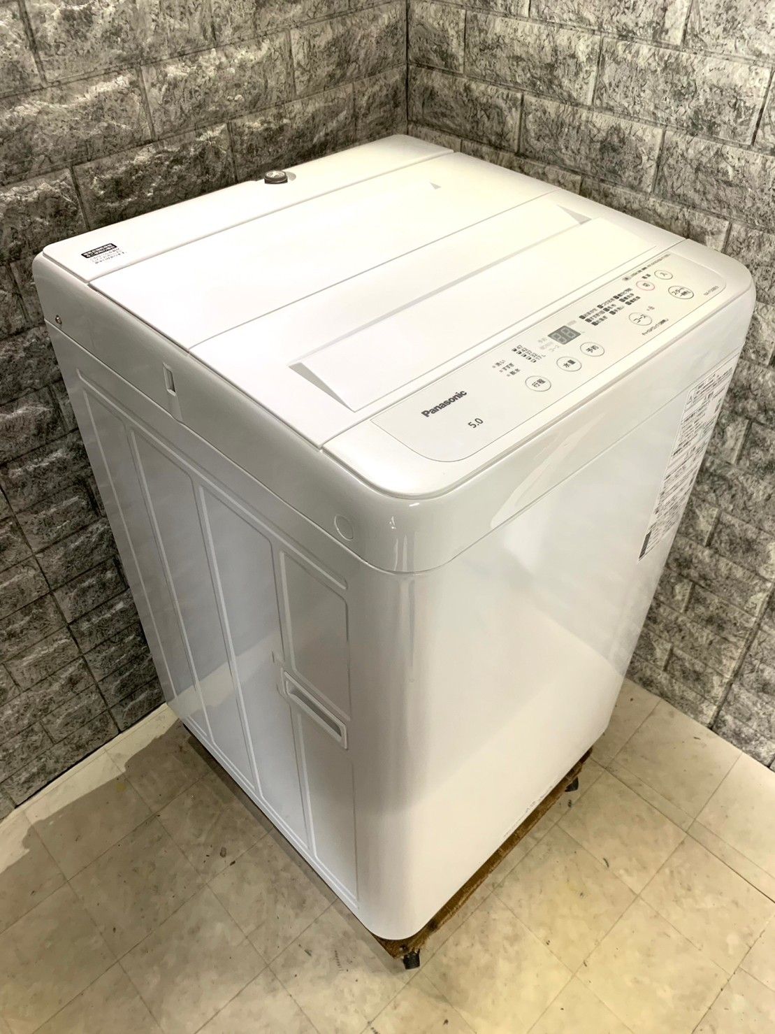洗濯機 せんたく機 Panasonic NA-F50BE9 5kg - 洗濯機