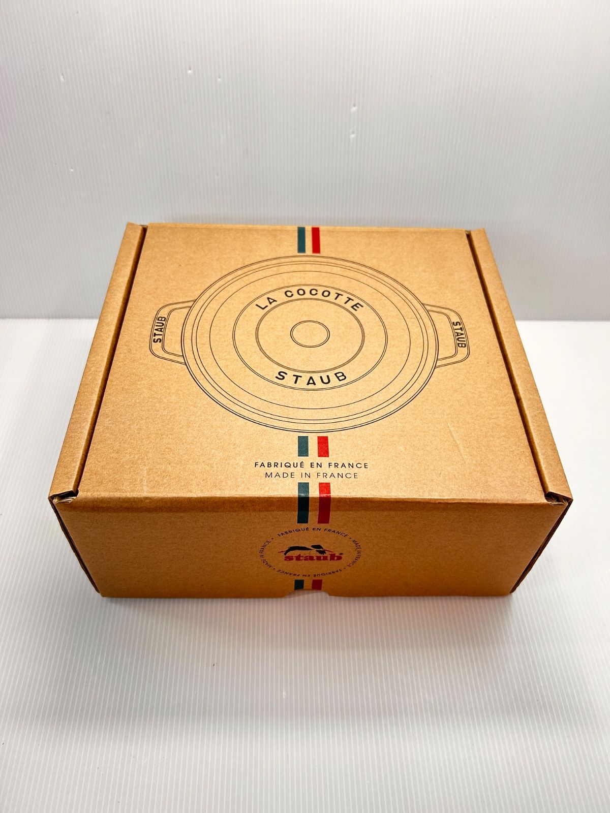 STAUB ストウブ 24cm グレー ピコ ココット ラウンド 40500-246