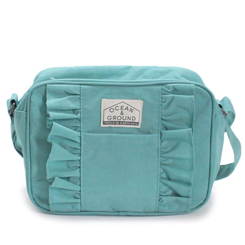 オーシャンアンドグラウンド ショルダーバッグ FRILL キッズ MI ミント 1015005
