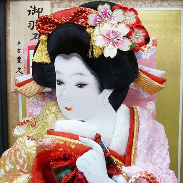 平安豊久作１５号春日羽子板飾り