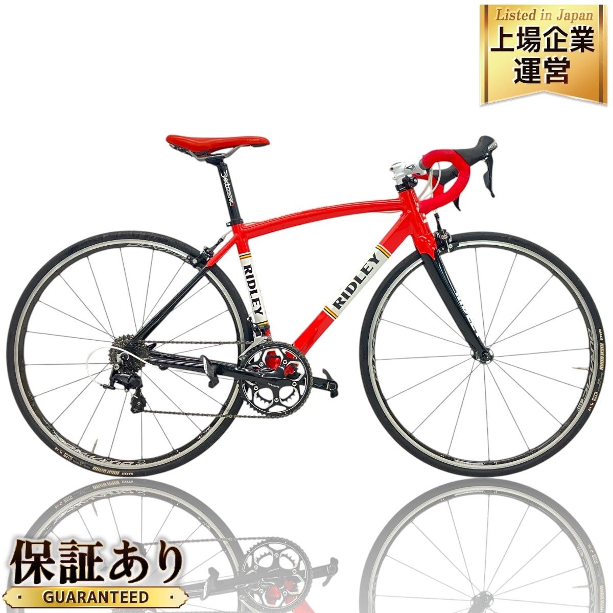 RIDLEY LIZ AL アルミロードバイク 2016年モデル フランドルチャンピオンカラー SHIMANO 105 リドレー 自転車 中古  C9385658 - メルカリ