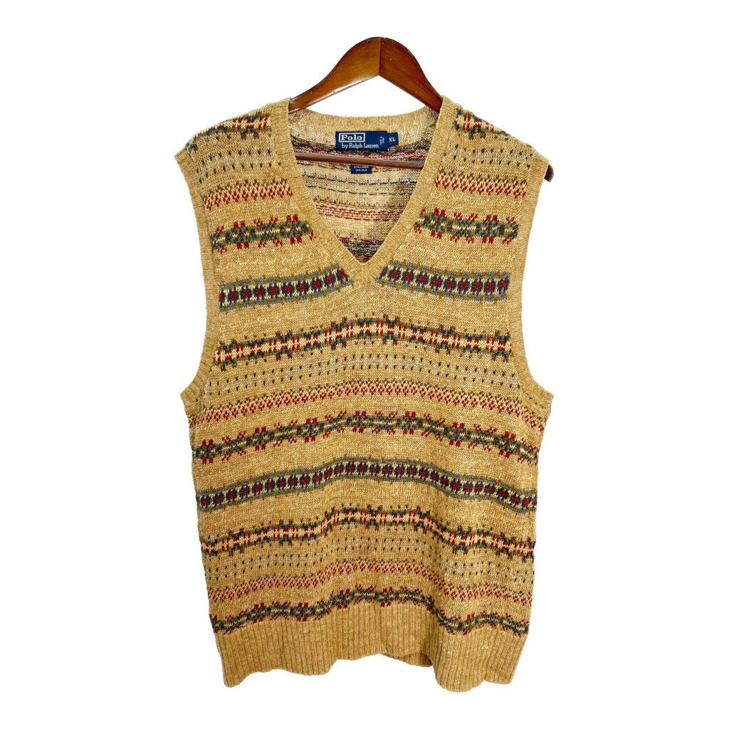 Polo by Ralph Lauren ポロ ラルフローレン Vネック リネン