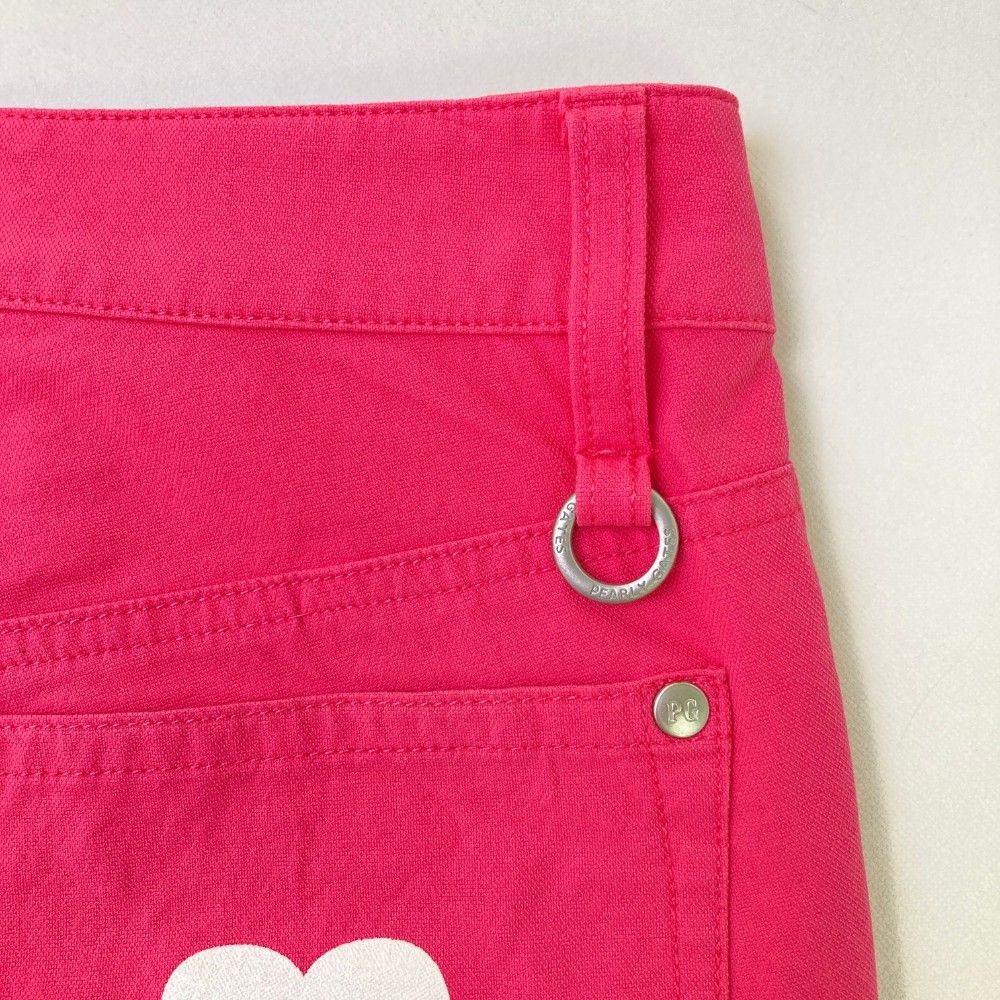 サイズ：0 PEARLY GATES パーリーゲイツ ストレッチパンツ ピンク系