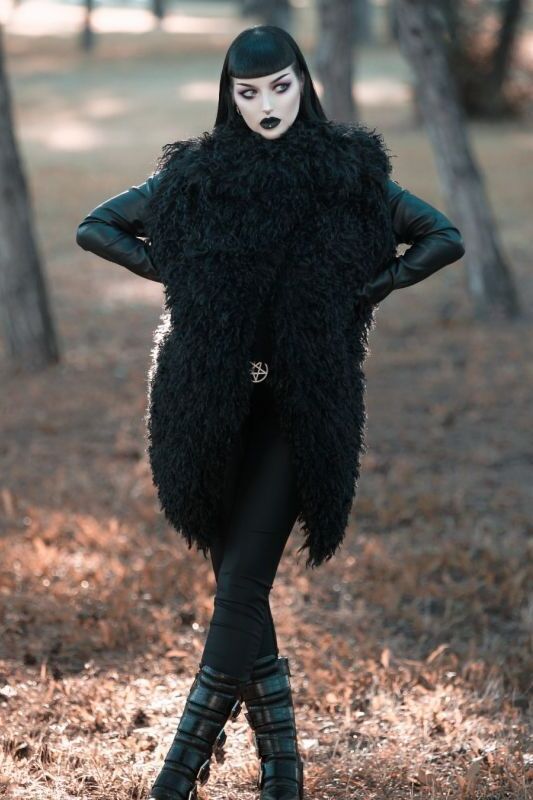 MARILYN MANSON killstar ファージャケット MARILYN MANSON killstar