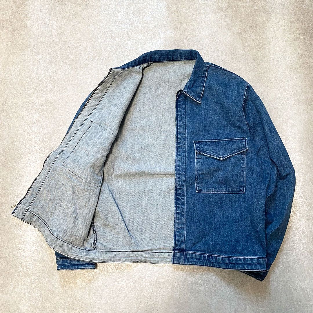 EDWIN エドウィン デニム ジャケット (M) インディゴブルー メンズ