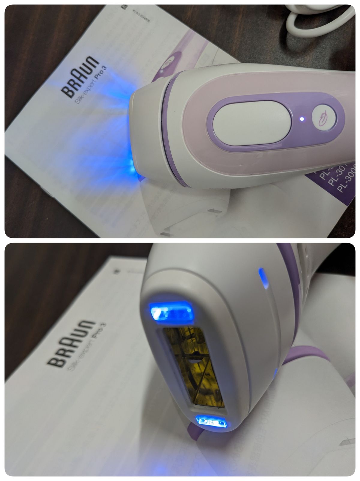【付属品未使用】Braun 脱毛器 シルクエキスパートpro3 dショッピング |ブラウン 【在庫処分】BRAUN 光美容器 シルク