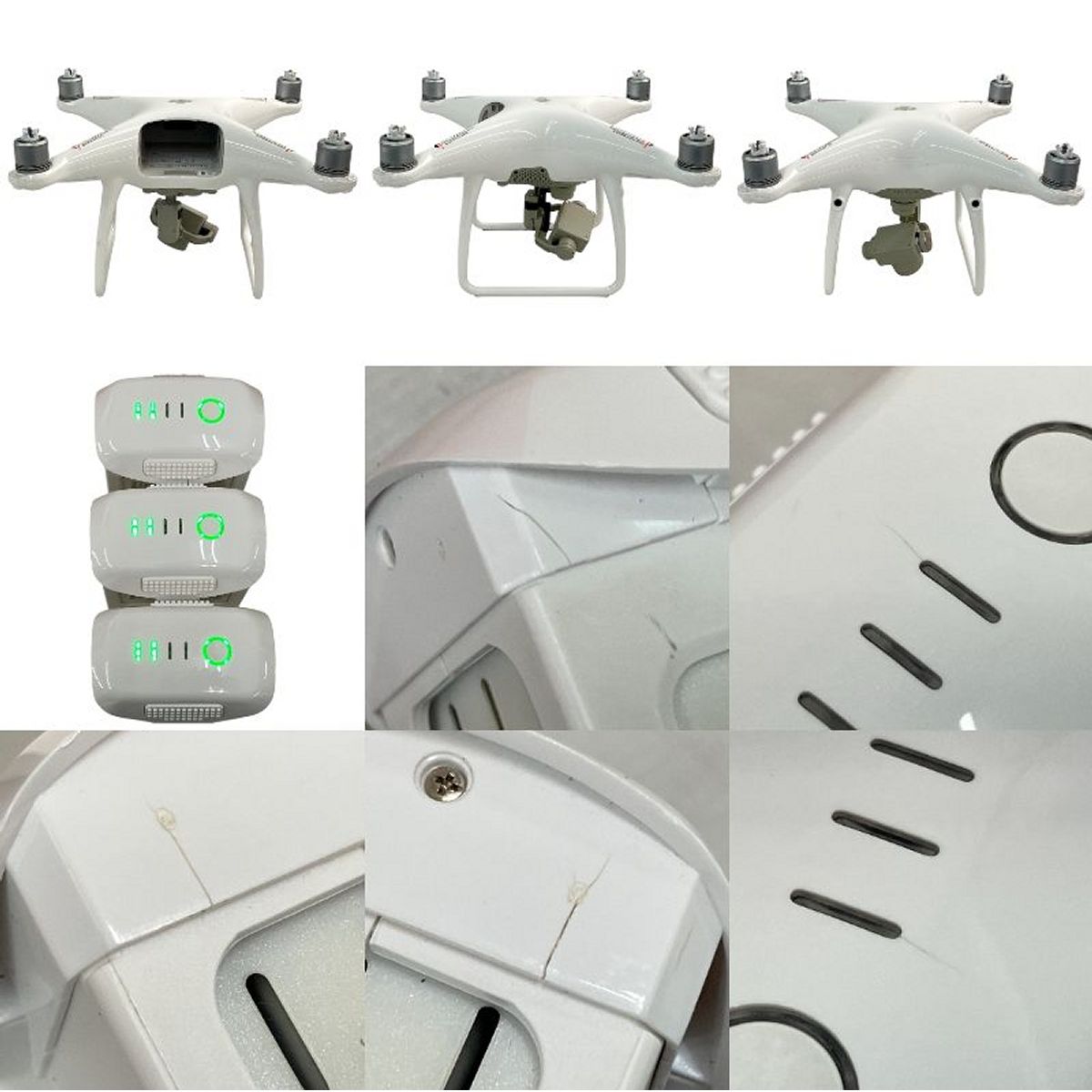 DJI WM332A Phantom 4 Advanced ドローン GL300C コントローラー バッテリー3個付 N10362534 WWW_TRAVELLANDINDIA_COM