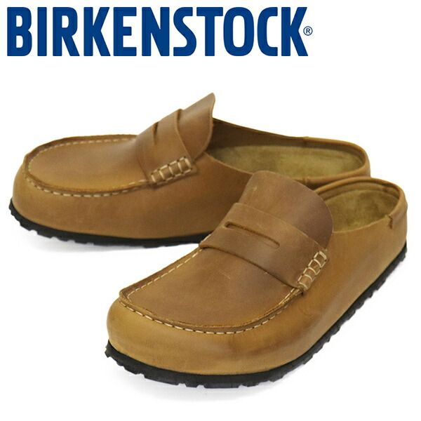 BIRKENSTOCK ビルケンシュトック 1030206 NAPLES WRAPPED ネープルズ ラップ オイルドレザーサンダル COGNAC レギュラー BI485 レギュラー 43-約28.0cm