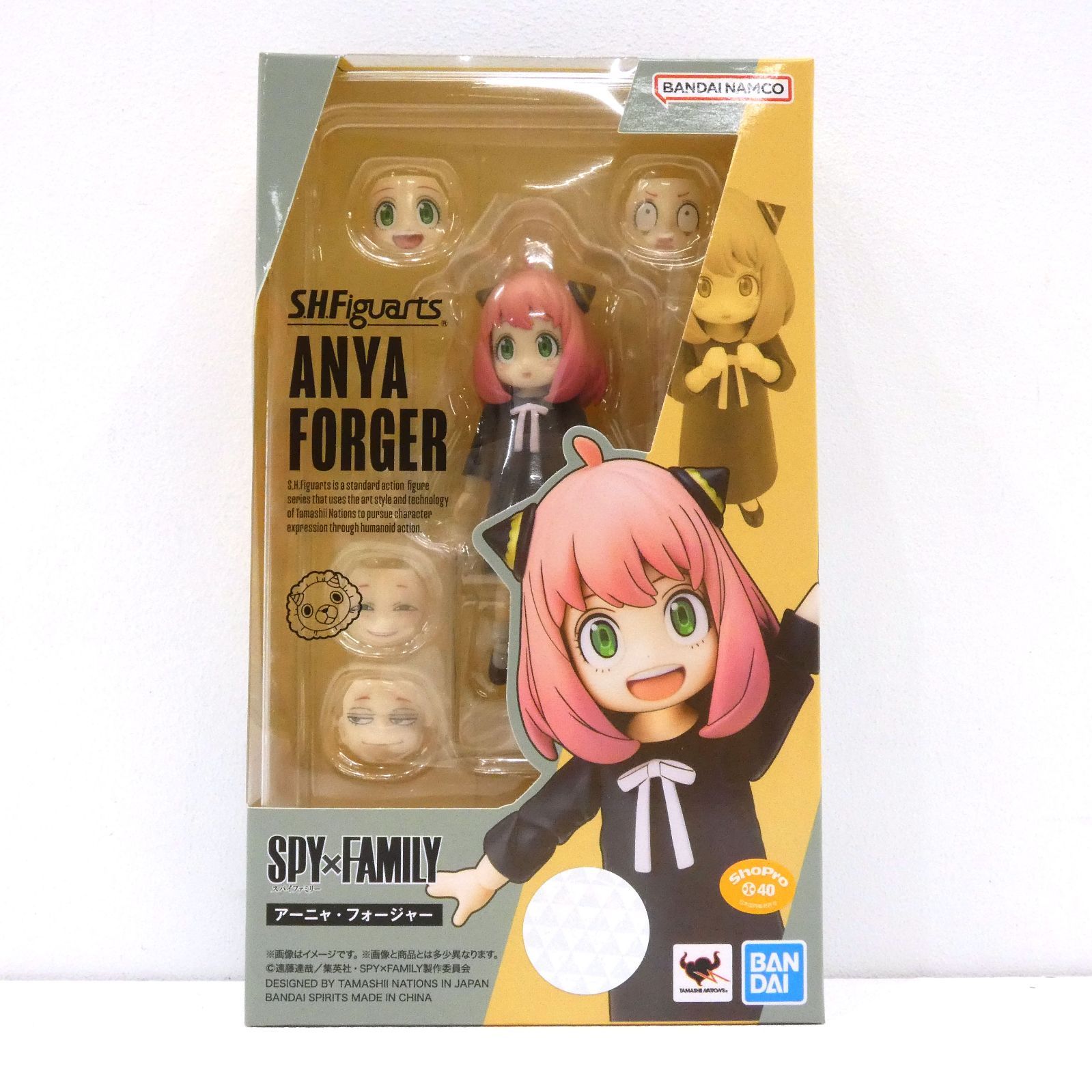 小牧店】未開封 S.H.Figuarts スパイファミリー 4種セット 【I701 