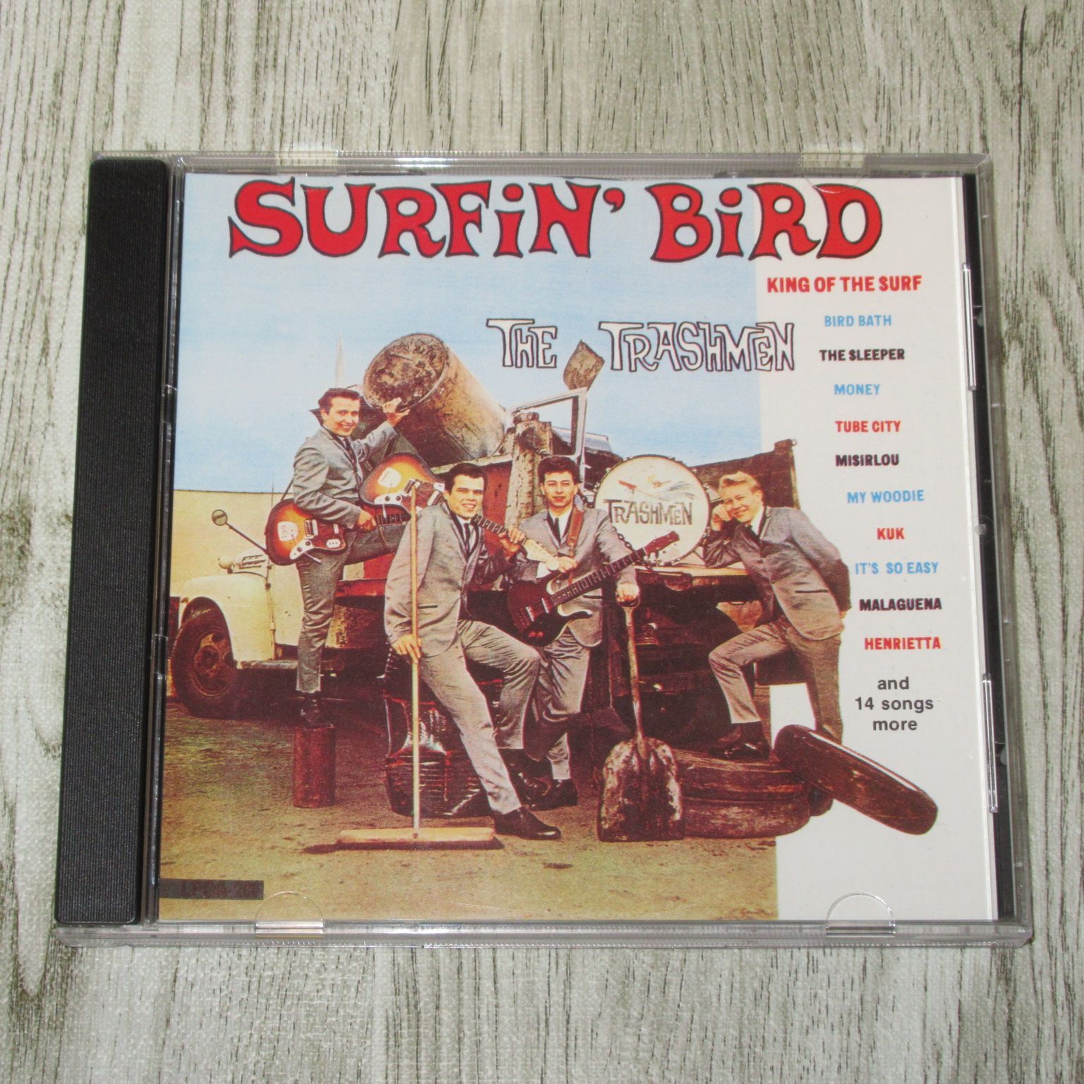 CD　THE TRASHMEN　SURFIN BIRD　MADE IN DENMARK CD 13502　全26曲　ザ・トラッシュメン　 サーフィン・バード　60'S ガレージ　60'S GARAGE　サーフィン・ホットロッド　SURFIN u0026 HOT ROD