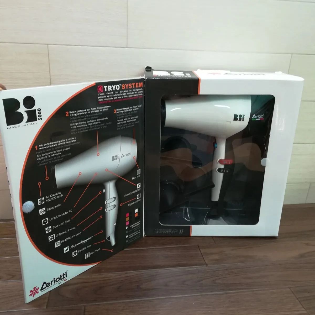 【未使用】セリオッティ ヘアドライヤー BI 5000  TY E3225 未使用】セリオッティ ヘアドライヤー BI 5000 TY E3225 楽天