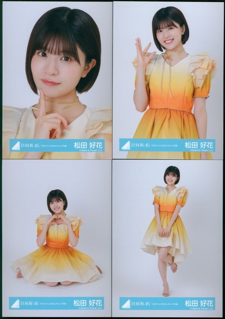 日向坂46 「ひなたフェス2024」オレンジ衣装 バラ売り 日向坂46 「ひなたフェス2024」オレンジ衣装 バラ売り - メルカリ