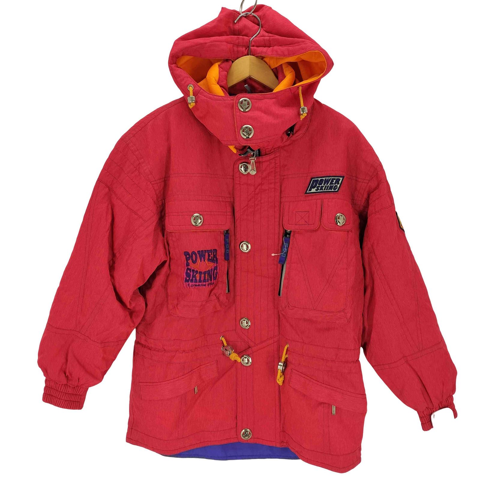 ユーズドフルギ USED古着 {{power skiing}}スキーウェアブルゾン メンズ JPN：M 