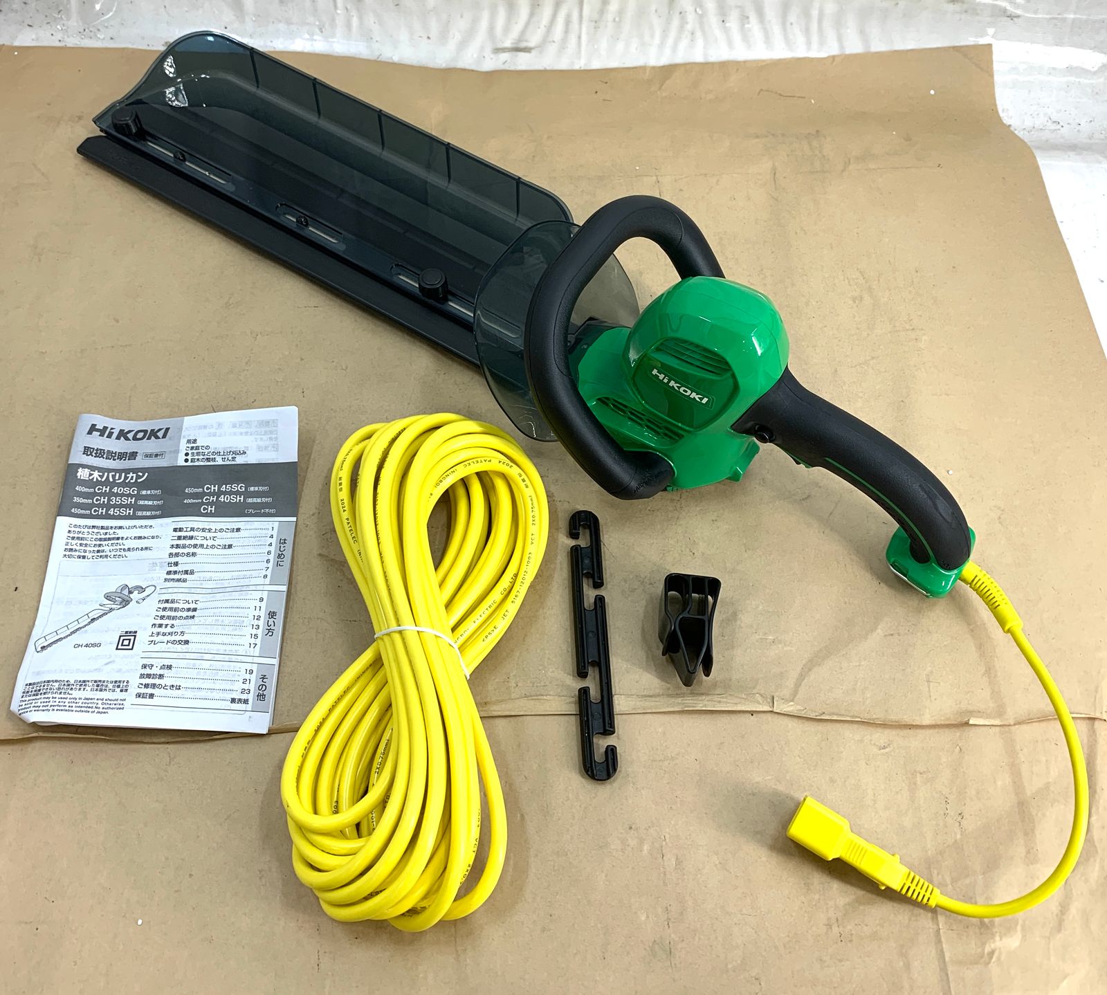 HiKOKI 植木バリカン400mm 特殊コーティングブレード付 CH40SG