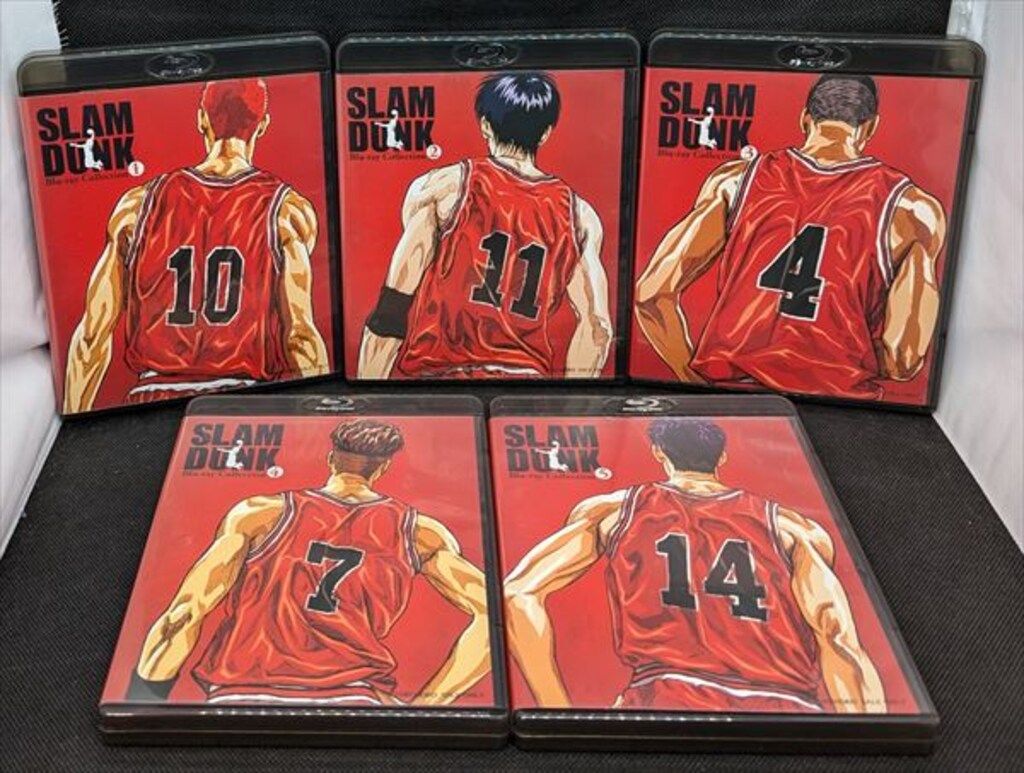 SLAM DUNK Blu-ray 全5巻セット 初回版 全巻収納BOX付 SLAM DUNK Blu-ray 全5巻セット 初回版 全巻収納BOX付 SLAM DUNK Blu