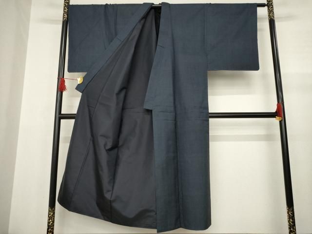 平和屋着物●男性 本場大島紬 アンサンブル 100亀甲 総詰め 正絹 AABA9777ck