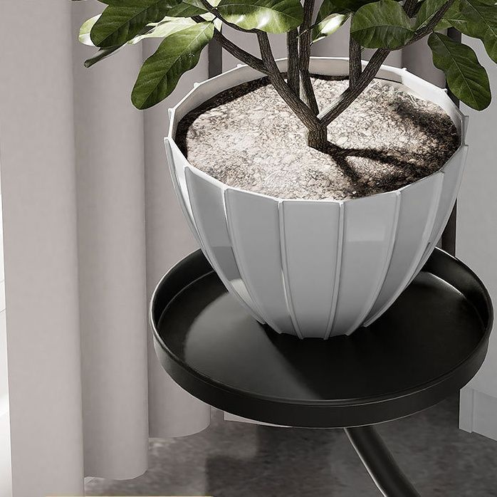 demain ドマン 赤色 花台 鉢カバー フラワースタンド 鉢置き フラワー