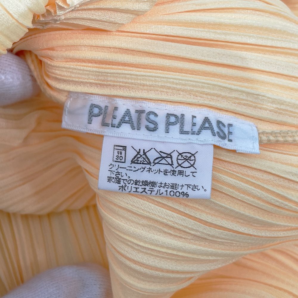 PLEATS PLEASE 長袖シャツ イッセイミヤケ プリーツ加工 サイズ3 PP21-JJ405 ポリエステル