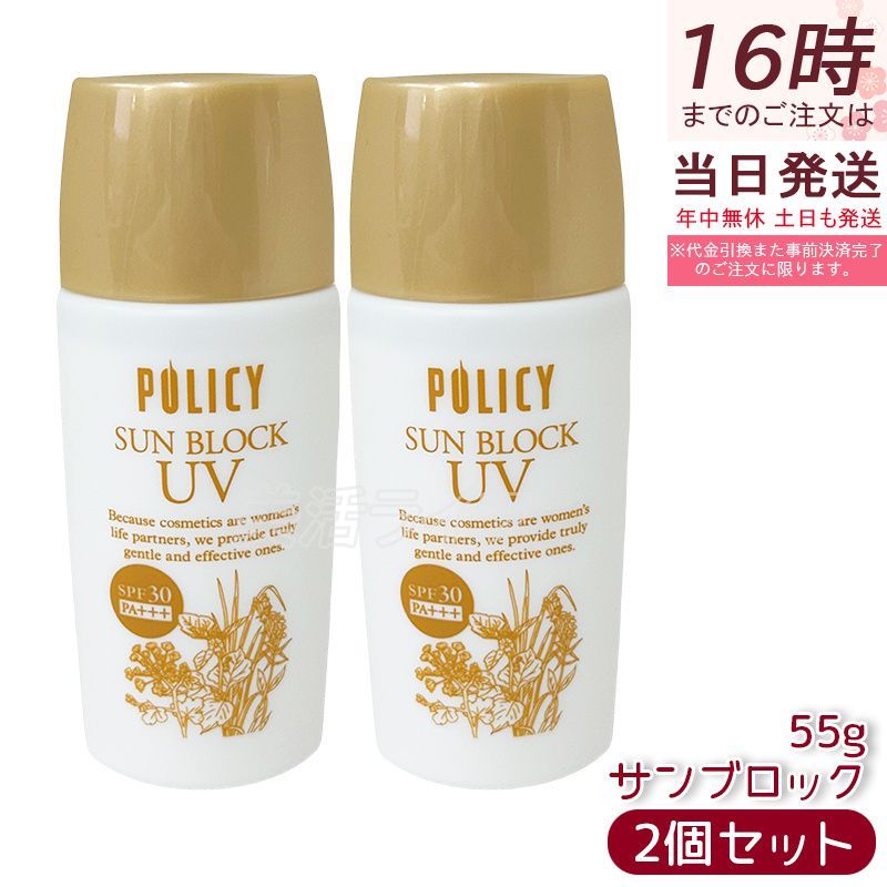 POLCY化粧品 サンブロック 2個セット ポリシー 新品 未使用の