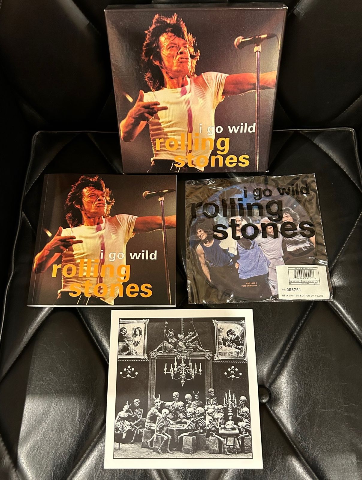 The Rolling Stones プロモーション ピクチャー盤 BOX付ピクチャー盤7インチ】Rolling Stones 「I Go Wild」 ローリング