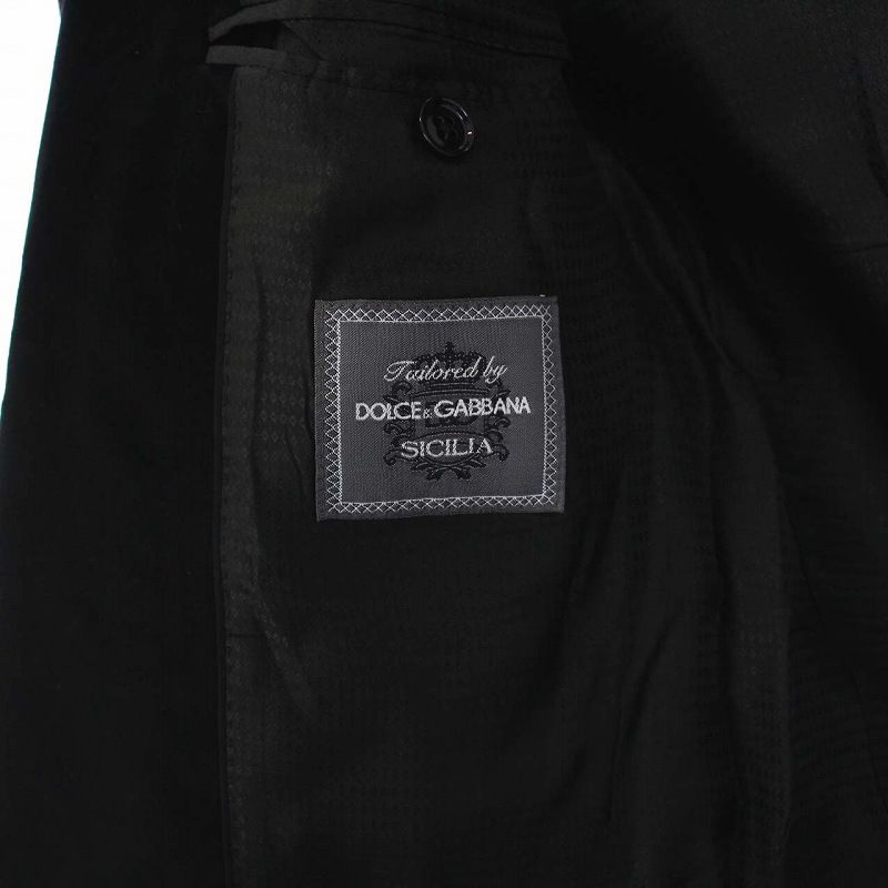 最高級 ドルチェ\u0026ガッバーナ SICILIA スモーキングジャケット 美品 48