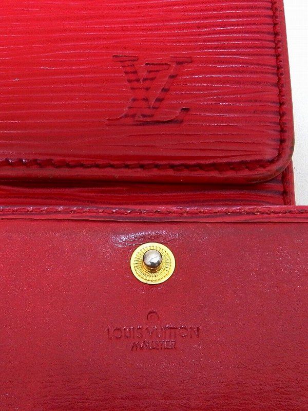 221741】LOUIS VUITTON ルイヴィトン エピライン Wホック財布