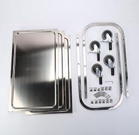 3段ステンレスワゴン キャスター付き ☆中古品 RAK-064 - メルカリ