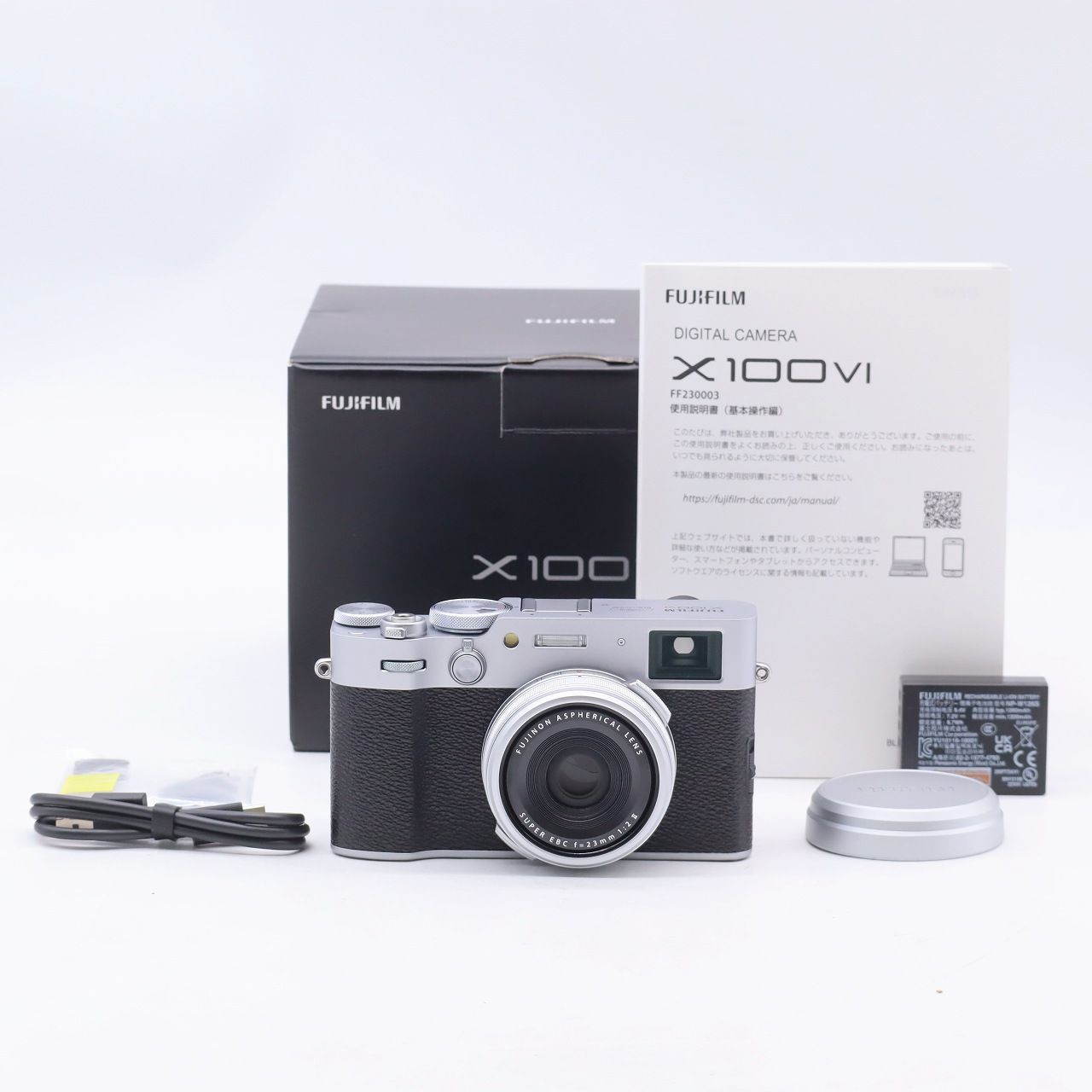 FUJIFILM X100VI (おまけ多/多言語対応) FUJIFILM X100VI ブラック 中古 多言語版 おまけ付き｜Yahoo