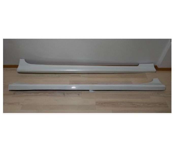 パールホワイトトヨタマークX GRX系サイドステップ サイドスカートスポイラー マークX GRスポーツ130系用サイドステップ ROWEN(ロェン)エアロ