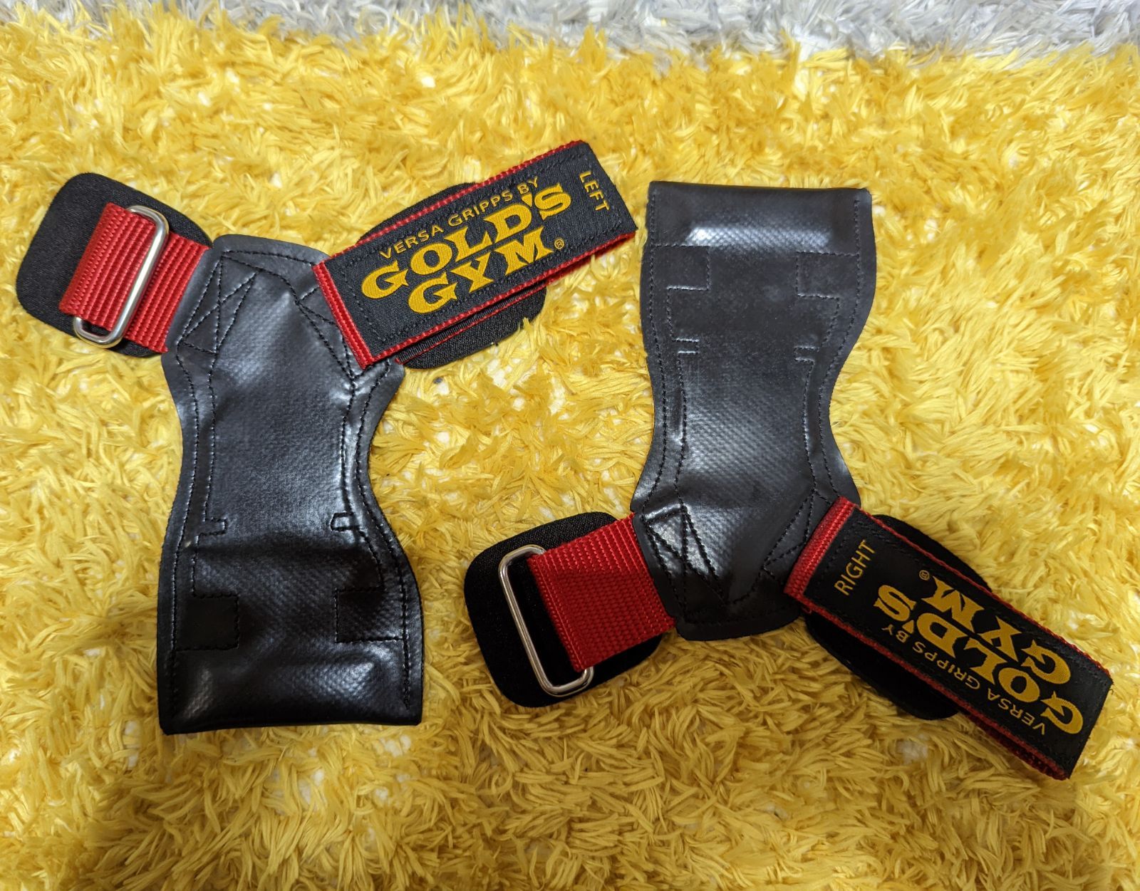 美品】GOLD'S GYM ゴールドジム パワーグリップ サイズS - メルカリShops