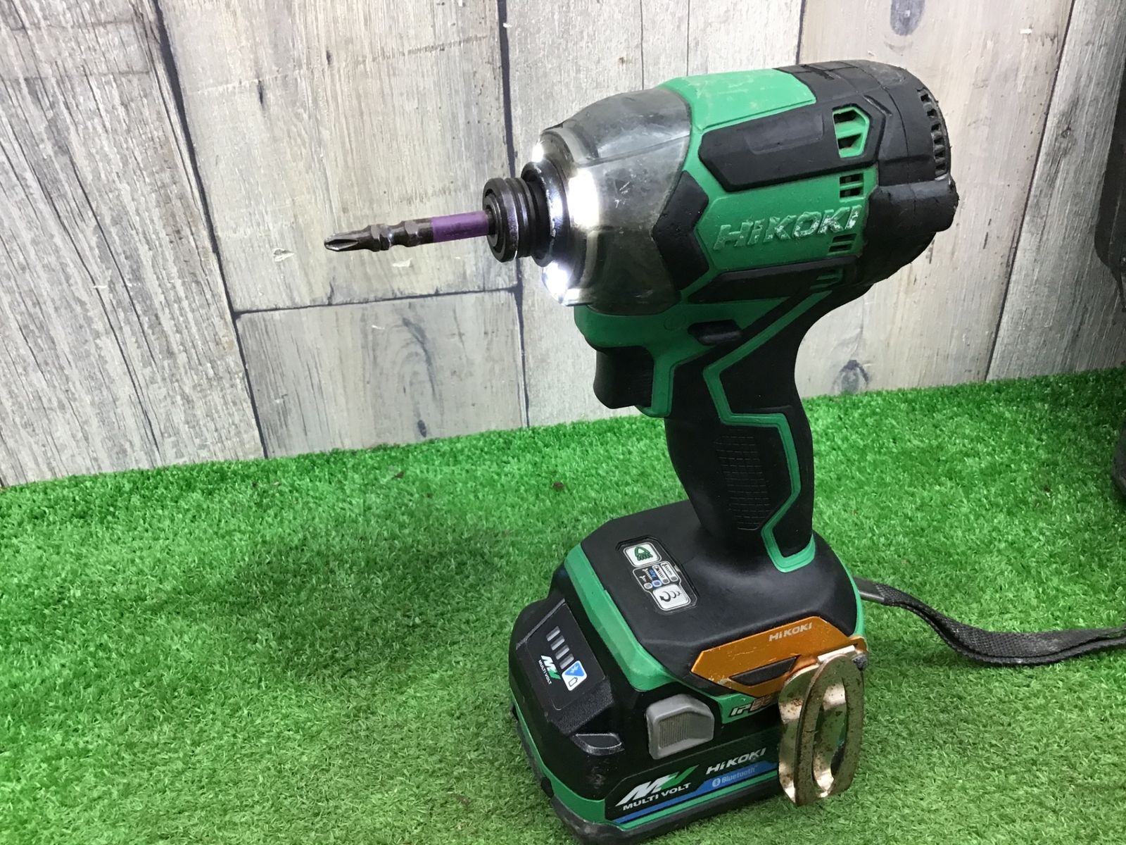 動作品 ハイコーキ HIKOKI 旧 日立工機 コードレスインパクトドライバー WH36DC 2XPSZ G 〇アクトツール富山店〇A